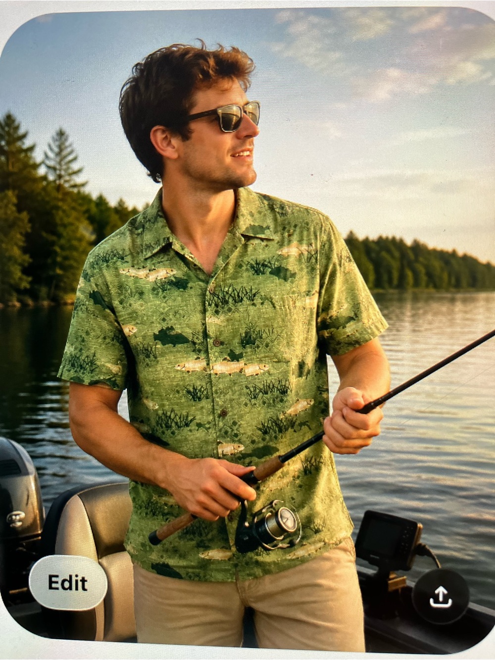 CABELA’S FISHING LARGE men’s shirt